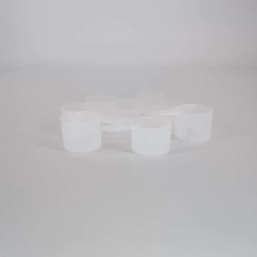 Eight Measurex Transluscent Plastic Short Handle Measuring Scoops 48 cc & 53 cc